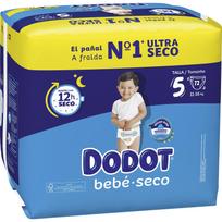 Sauskelnės Dodot Bebe Seco, 5 dydis, 11 - 16 kg, 72 vnt.