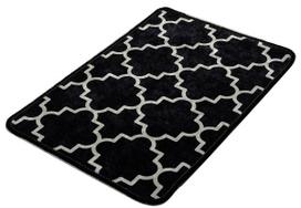 Vonios grindų kilimėlis Foutastic Kupa 359CHL1744, juoda sp., 60 cm x 40 cm