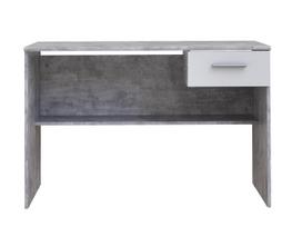 Rašomasis stalas su stalčiais Domoletti Liupo LPB20-C264, 110 cm x 52 cm, 72.3 cm, pilka sp.