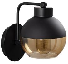 Šviestuvas sieninis Sheen Lighting Ani N-376 525NOR3124, E27, 1 x 40 W, juoda sp.