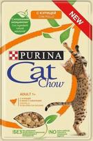 Šlapias kačių maistas Nestle Cat Chow Adult, vištiena, 0.085 kg