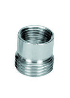 Žalvarinis chromuotas perėjimas 1/2"X3/4", vidinis/išorinis