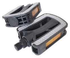 Pedalas 2K 2K PD 142072, plastikas, juoda sp./pilka sp., 2 vnt.