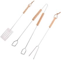 Grilio įrankių komplektas Springos Barbecue Set BQ0018, 39 cm x 7 cm
