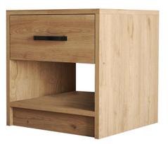 Naktinis staliukas Kalune Design Grande 3622, ąžuolo sp., 46.8 cm x 52 cm x 45 cm