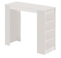 Baro stalas Kalune Design ST1 W, balta sp., 120 cm x 51.6 cm x 101.8 cm