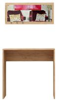 Konsolinis staliukas Kalune Design Cosenza, ąžuolo sp., 80 cm x 30 cm x 82 cm