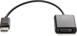 Adapteris HP DisplayPort to DVI-D FH973AA Displayport, DVI-D, 0.19 m, juoda sp.