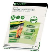 Laminavimo plėvelė Leitz iLAM, 80 μm x 303 mm x 216 mm, 100 vnt.