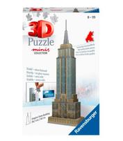 3D dėlionė Ravensburger Empire State Building 11271, 5.1 cm x 8.4 cm, 54 vnt., įvairių spalvų