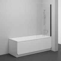 Vonios sienelė Ravak NVS1-80, 80 cm x 140 cm, juoda sp./skaidrus