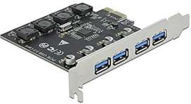 Išplėtimo kortelė Delock 90509 PCI Express x1 - 4 x USB