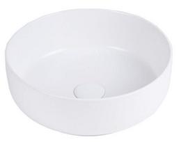 Vonios praustuvas Uptrend Sofia Matte UP4003-2-U20, keramika, 38.5 cm x 38.5 cm x 14 cm, balta sp.