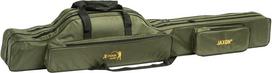 Meškerės dėklas Jaxon 2-Comparments Holdall UJ-XAT160, 160 cm, chaki sp.