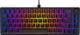 Laidinė žaidimų klaviatūra Krux KRX0126 Outemu Red, EN, juoda sp.