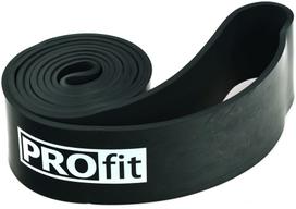 Pasipriešinimo guma PROfit Power Band, 208 cm x 64 cm x 4.5 cm, juoda sp.