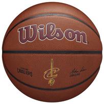 Krepšinio kamuolys Wilson Team Alliance Cleveland Cavaliers, 7 dydis, ruda sp./geltona sp./oranžinė sp.