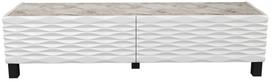 TV staliukas Kalune Design Lerze, balta sp., 149.2 cm x 35 cm x 38 cm