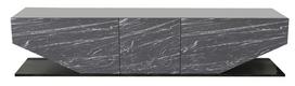 TV staliukas Kalune Design Inci, juoda sp., 180 cm x 30 cm x 40 cm