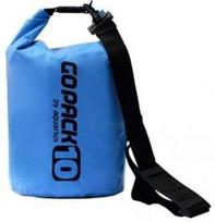 Neperšlampamas krepšys Aquarius GoPack, 10 l, mėlyna sp.