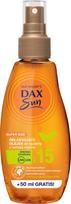 Stiprinantis įdegį aliejus Dax Sun Relaxing Opal With Matcha tea SPF15, 200 ml