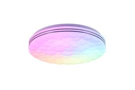 Šviestuvas plafonas Reality Tiger R67131100, LED, 2700 - 6000 °K, 1 x 22 W, balta sp. / balta sp.