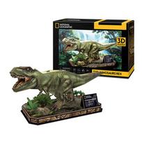3D dėlionė National Geographic National Geographic T-Rex 306-DS1051, 44 cm x 17 cm, 52 vnt., įvairių spalvų