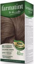 Plaukų dažai Farmatint Permanent Color Gel, auksinė ruda sp., 4D, 150 ml