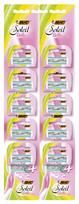 Skutimosi peiliukas Bic Soleil Bella Colours, 10 vnt