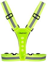 Šviesą atspindinti liemenė Avento LED Reflective Vest 606SC44REFLG, geltona sp./pilka sp., Universalus dydis
