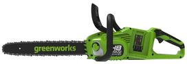 Akumuliatorinis grandininis pjūklas Greenworks GD24X2CS36, 36 cm, be akumuliatoriaus