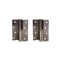 Lankstas durims Haushalt JHB4030-1BB_FH_AB, 7.5 cm, 0.25 cm, žalvario sp.