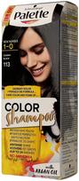 Plaukų dažai Schwarzkopf Palette Color Shampoo, juoda sp., 1-0 (113), 60 ml