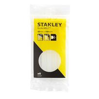 Klijų strypelis Stanley 1-GS15DT, 10.1 cm x 1.2 cm, skaidri sp., 6 vnt.