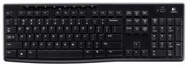 Belaidė kompiuterio klaviatūra Logitech, juoda sp.