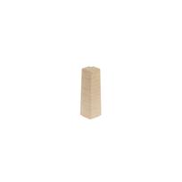 Išorinis grindjuostės kampas Cezar MasterLine W-PS-NZ2ML60-M452, 1.6 cm x 6 cm x 1.5 cm, šviesiai ruda sp., 2 vnt.