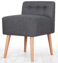 Pufas Hanah Home Moouv 9104, pilka sp., 43 cm x 43 cm x 45 cm