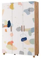 Spinta Kalune Design Leva Pied, ruda sp./balta sp., 48 cm x 120 cm x 189 cm