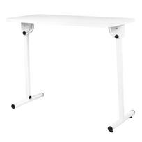 Kompiuterio stalas Folding Mobile Desk, 100 cm x 50 cm, 78 cm, balta sp.