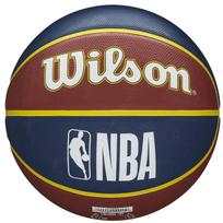Krepšinio kamuolys Wilson NBA Team Denver Nuggets, 7 dydis, mėlyna sp./ruda sp.