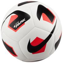 Futbolo kamuolys Nike Park Team 2.0 DN3607-100, 5 dydis, balta sp./juoda sp./oranžinė sp.
