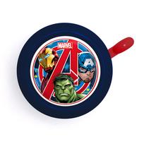 Dviračio skambutis Marvel Avengers, metalas, mėlyna sp./įvairių spalvų