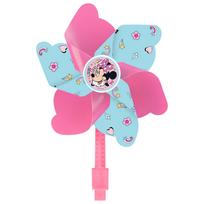Vėjo malūnėlis Disney Minnie, plastikas, mėlyna sp./rožinė sp.