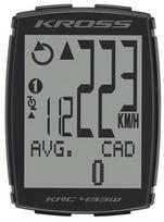 Dviračių kompiuteris Kross KRC433W T4CLI000148, plastikas, juoda sp.