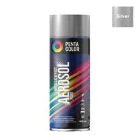 Aerozoliniai dažai Pentacolor Metallic Effect, dekoratyviniai, sidabro sp., 0.4 l