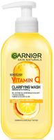 Veido prausimosi gelis Garnier Skin Naturals Vitamin C, 200 ml