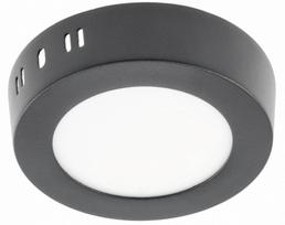 Šviestuvas lubų GTV Oris Plus LD-ORN07W-CBP-10, LED, 3000 °K, 1 x 7 W, balta sp.