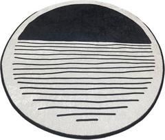Vonios grindų kilimėlis Foutastic Bomb 510CHL1178, įvairių spalvų, 160 cm x 160 cm