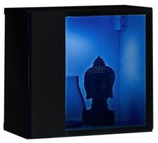 Vitrina ASM Switch WW5, juoda sp., 30 cm x 25 cm x 30 cm