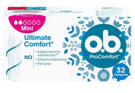 Higieniniai tamponai O.B. ProComfort, Mini, 32 vnt.